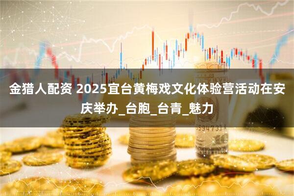 金猎人配资 2025宜台黄梅戏文化体验营活动在安庆举办_台胞_台青_魅力
