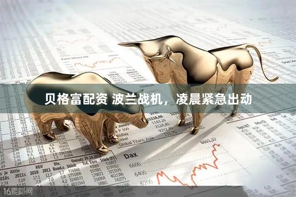 贝格富配资 波兰战机，凌晨紧急出动